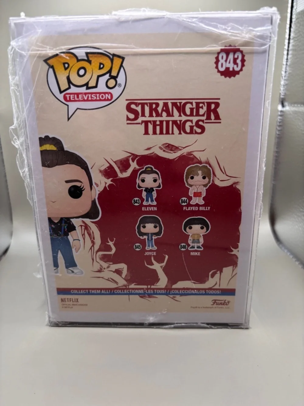 Funko Pop! Stranger‎ Things Eleven with Suspenders #843 - NIB collectible